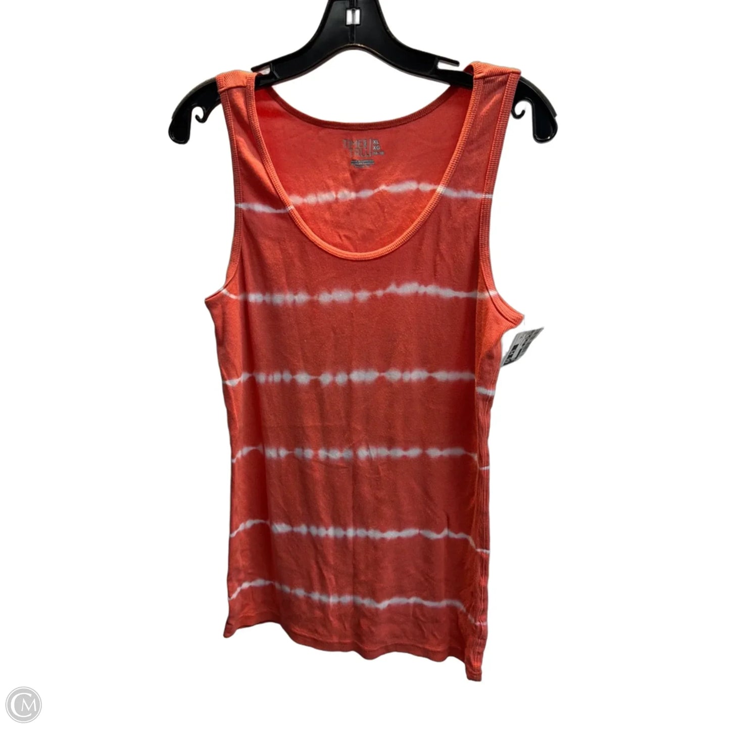 Tank Top By Time And Tru In Striped Pattern, Size: Xl