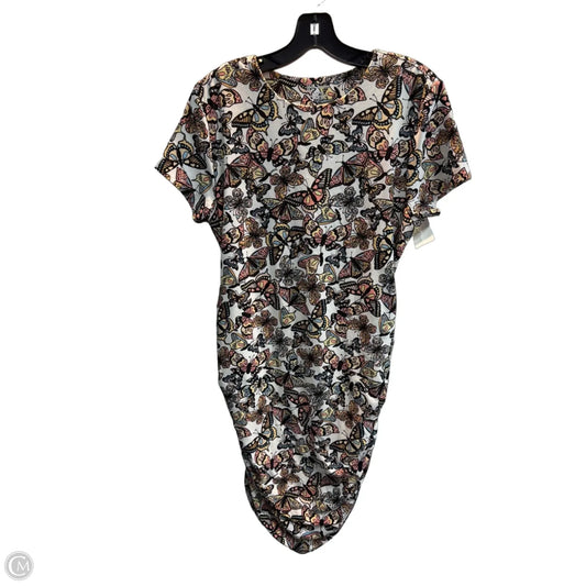 Dress Casual Midi By No Boundaries In Multi-colored, Size: Xl