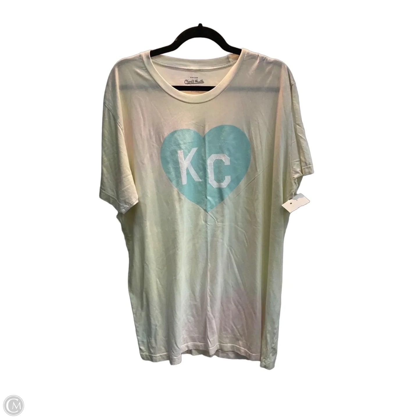 Top Sleeveless Basic By Charlie Hustle In Tie Dye Print, Size: Xl