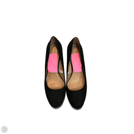 Shoes Heels Wedge By A New Day In Black, Size: 9
