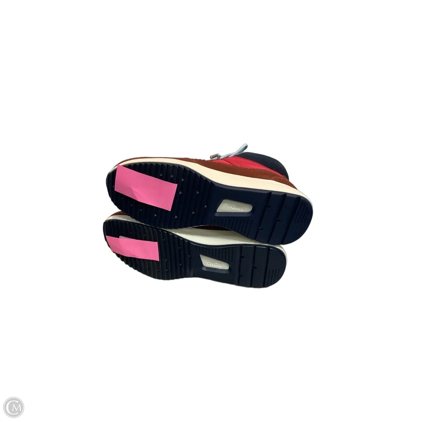 Shoes Sneakers By Toms In Blue & Red, Size: 8