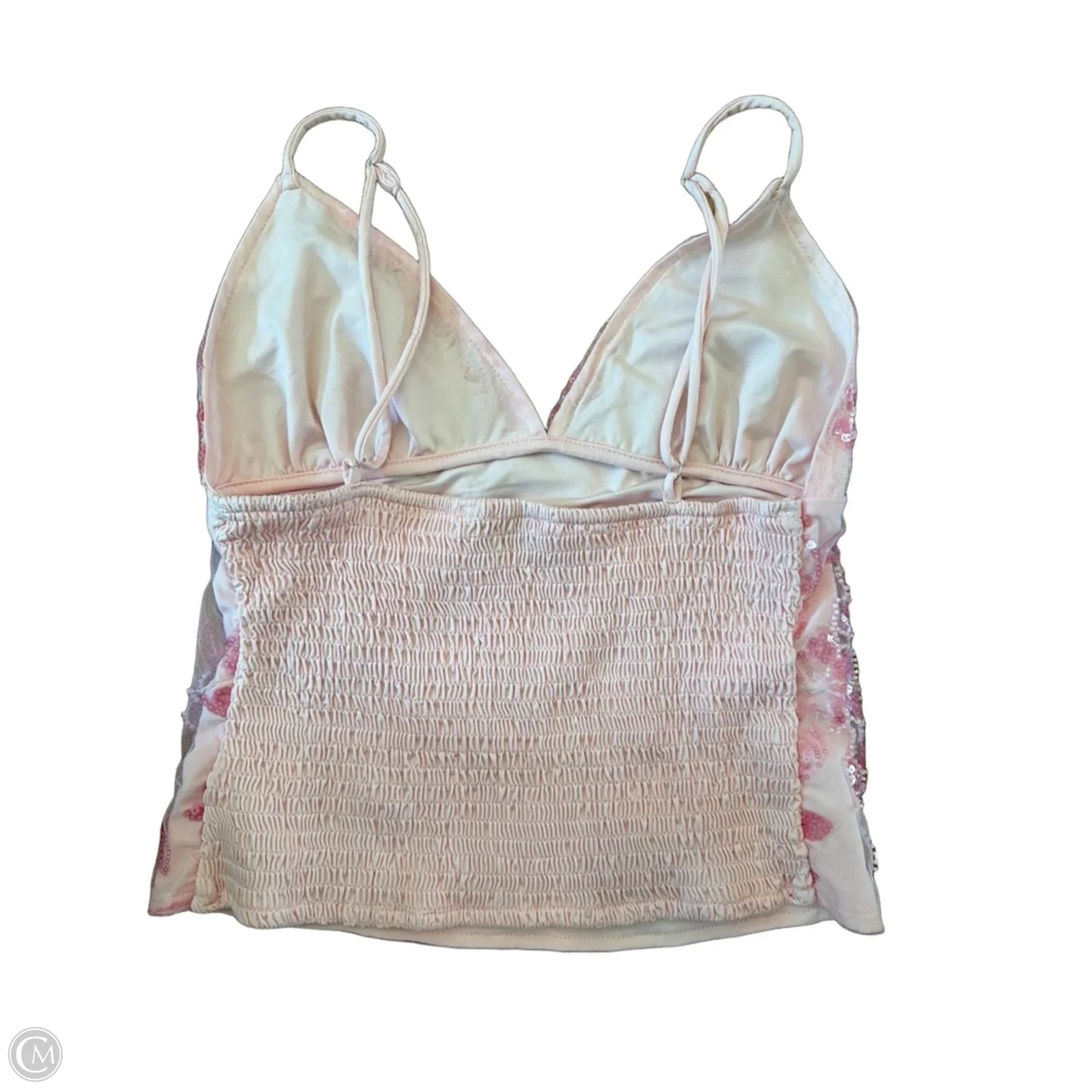 Top Sleeveless By Clothes Mentor In Pink, Size: M