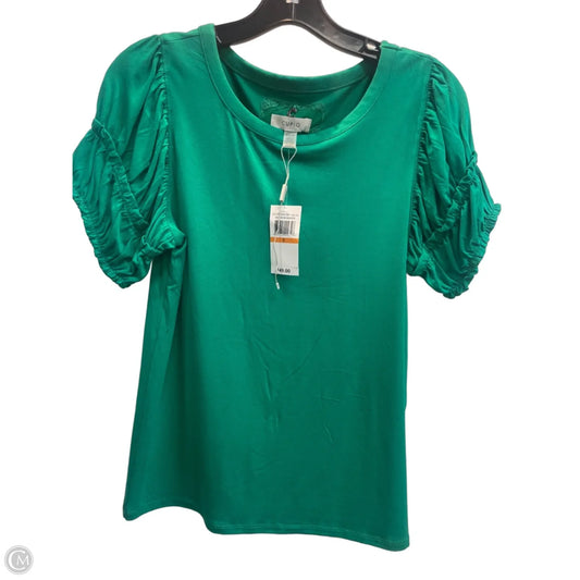 Top Short Sleeve By Cupio In Green, Size: S