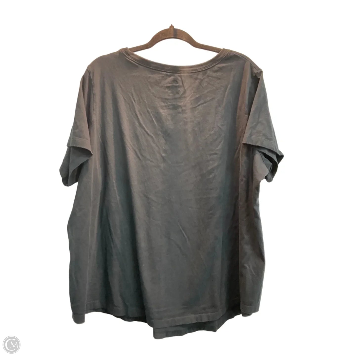 Top Short Sleeve By Nike Apparel In Black, Size: 3x
