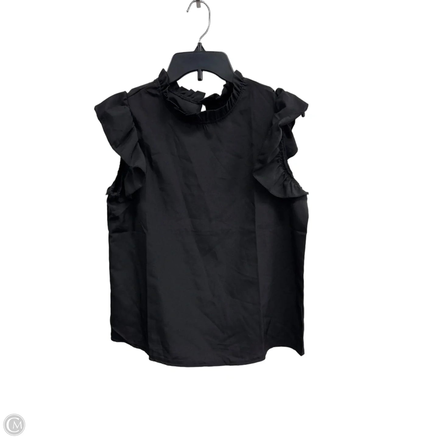 Top Sleeveless By Clothes Mentor In Black, Size: S