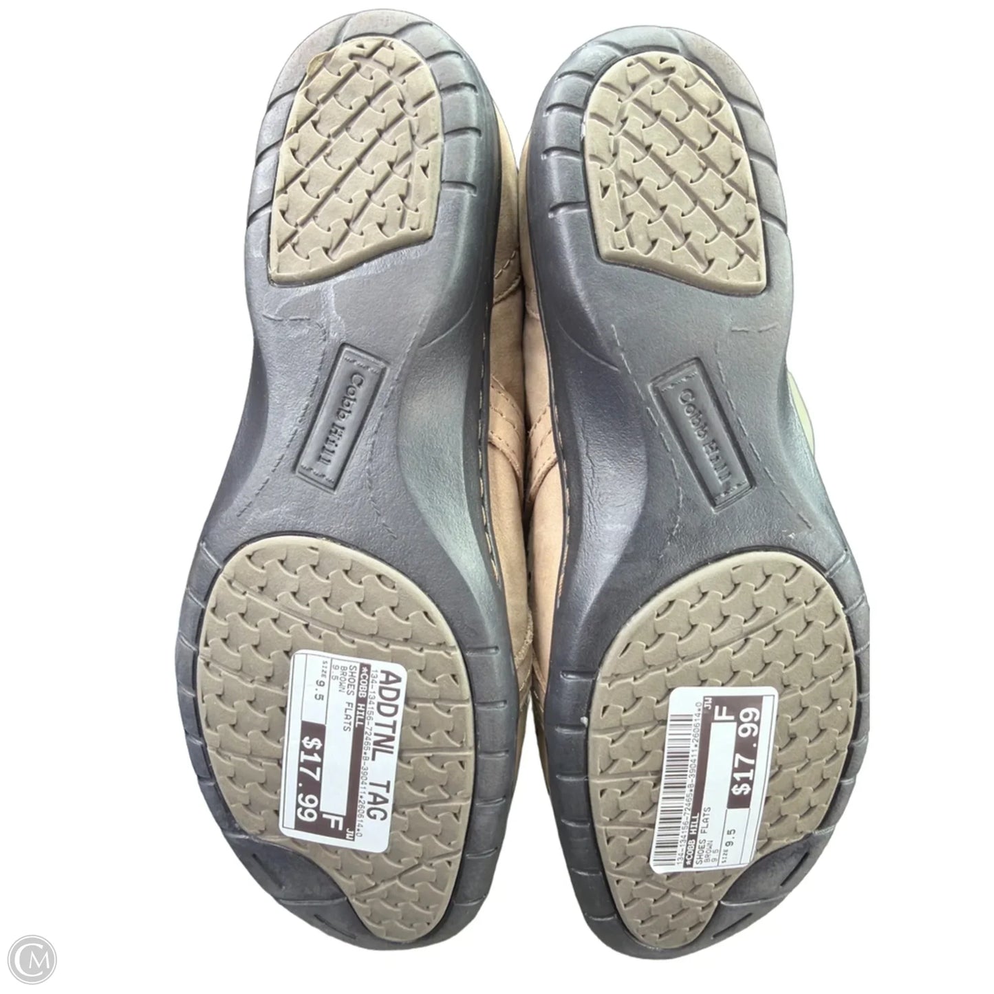 Shoes Flats By Cobb Hill In Brown, Size: 9.5