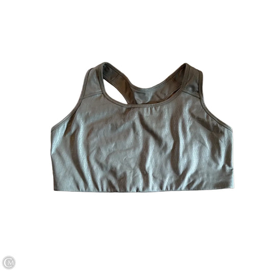 Athletic Bra By Nike Apparel In Green, Size: 3x
