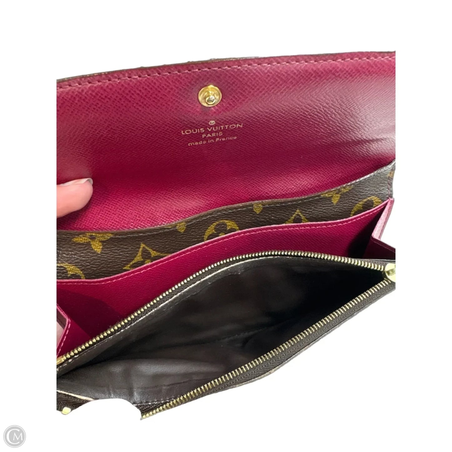 Wallet Luxury Designer By Louis Vuitton, Size: Medium
