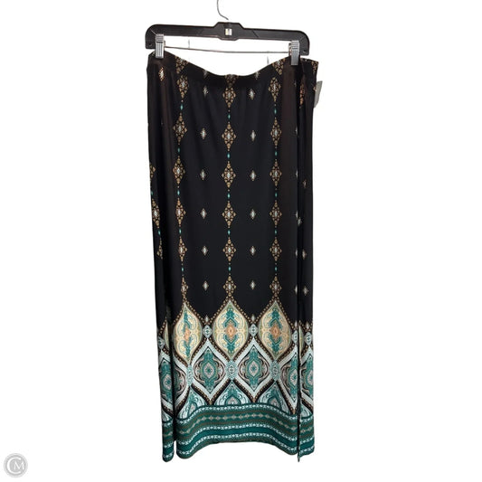 Skirt Maxi By Chicos In Multi-colored, Size: 12