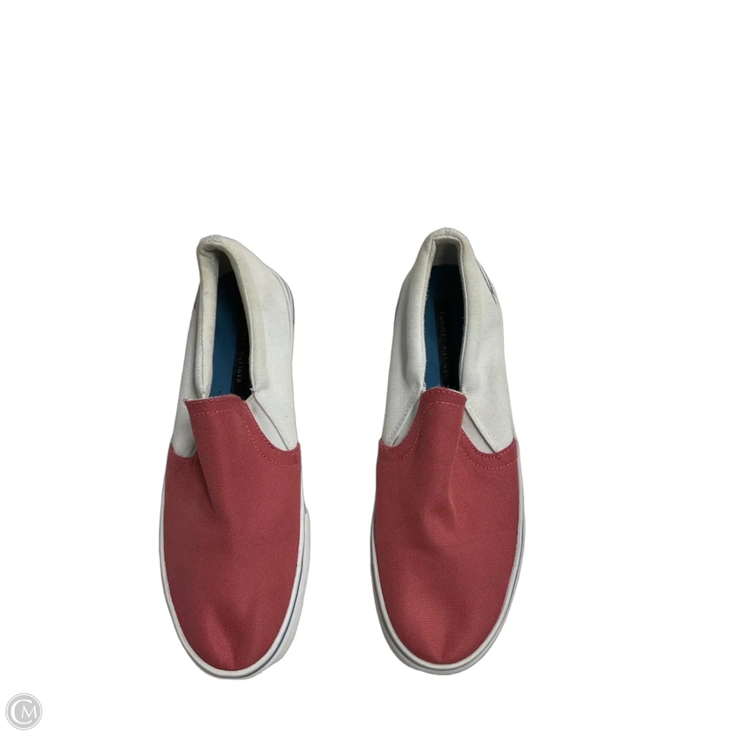 Shoes Flats By Tommy Hilfiger In Pink & White, Size: 8.5