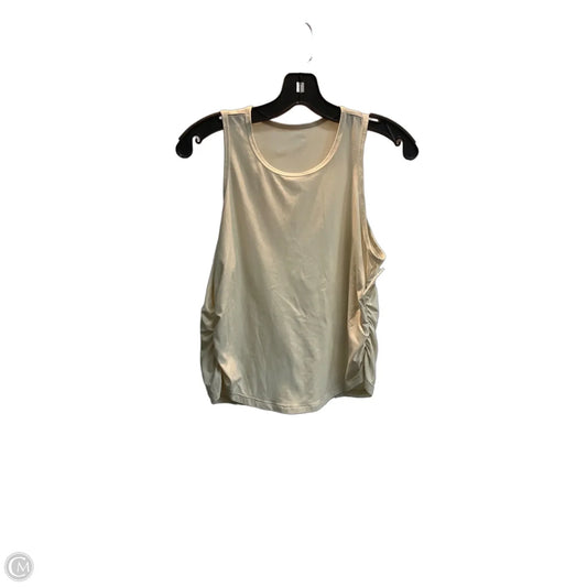 Athletic Tank Top By Old Navy In Beige, Size: L