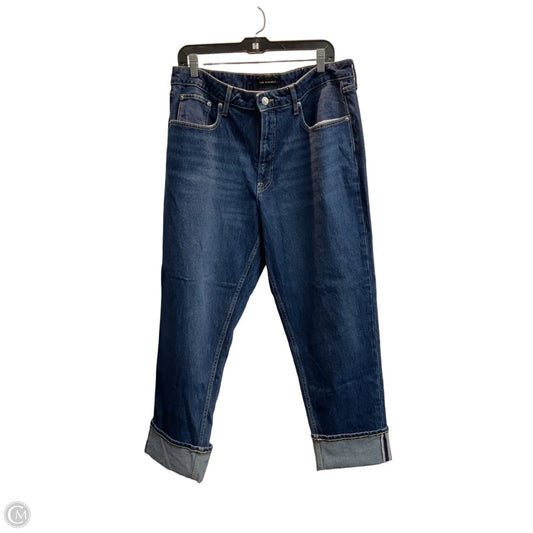 Jeans Straight By Free Assembly In Blue, Size: 16