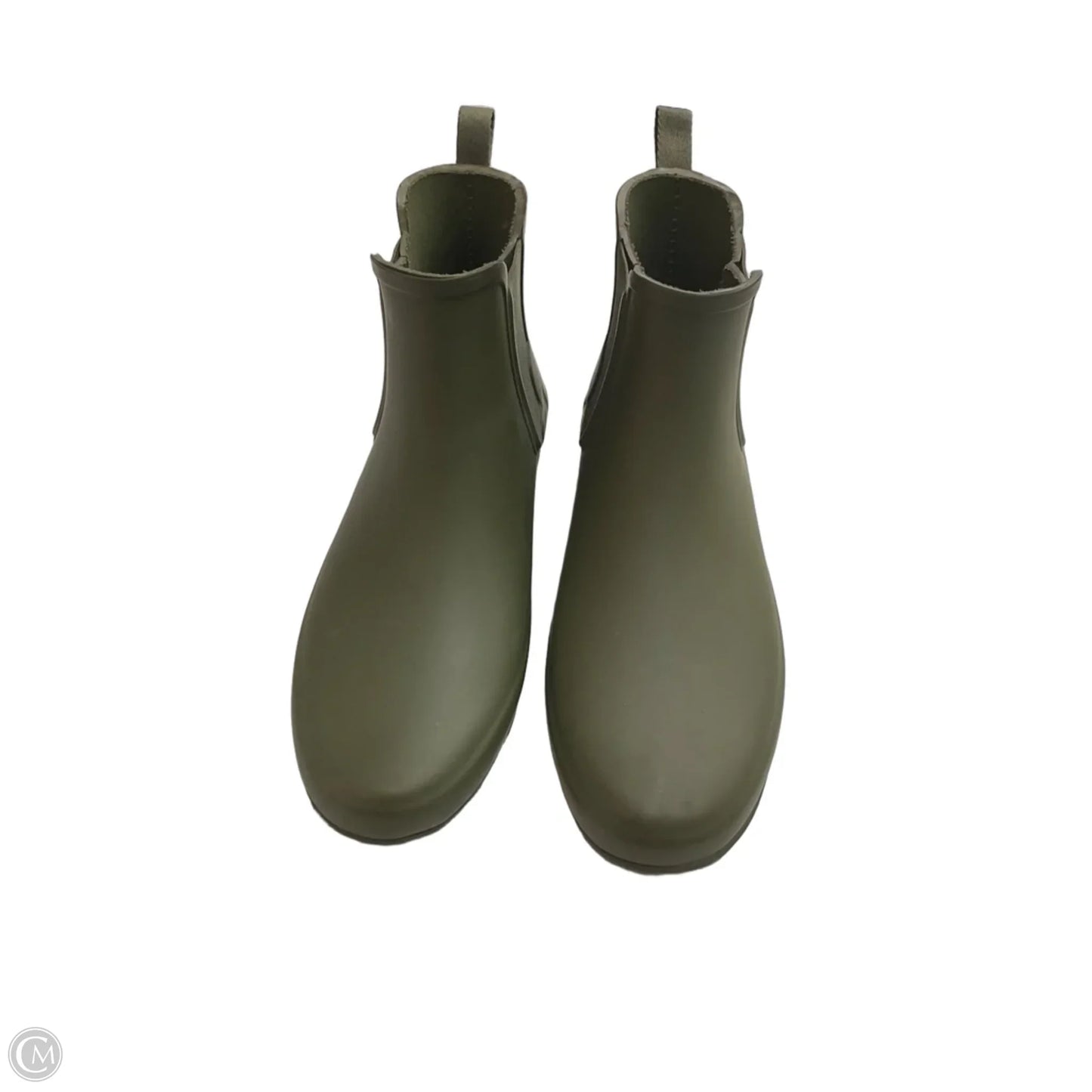 Boots Rain By Hunter In Green, Size: 9