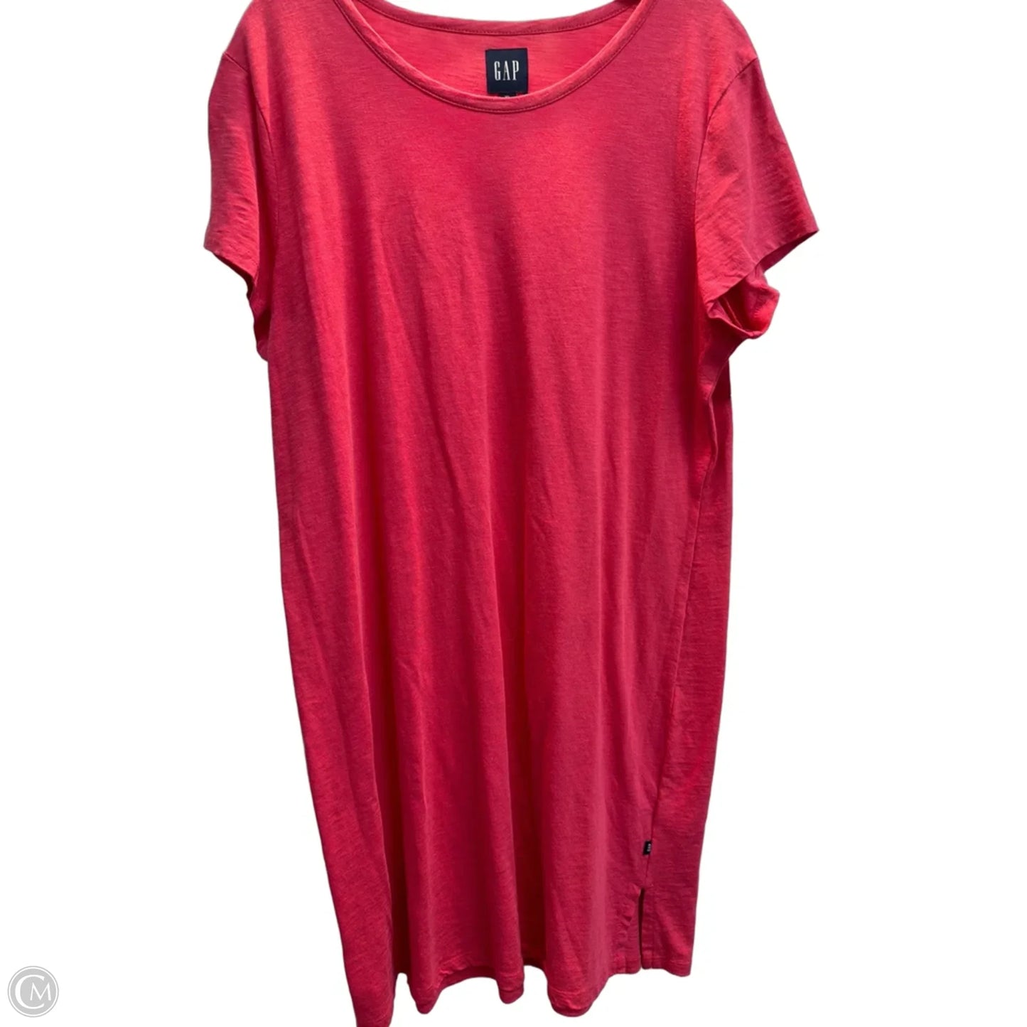 Dress Casual Midi By Gap In Pink, Size: Xl