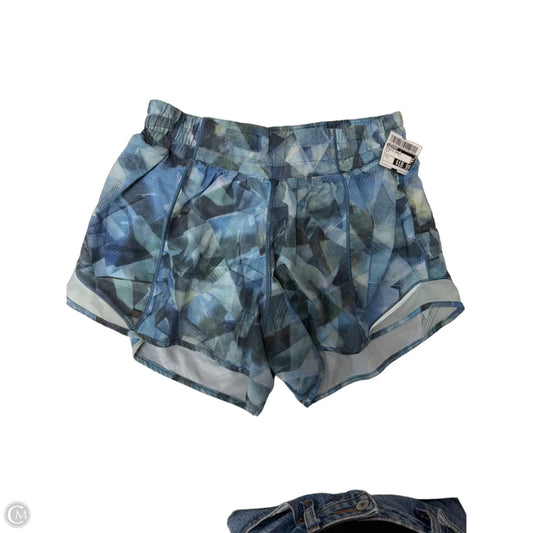Athletic Shorts By Lululemon In Blue, Size: S