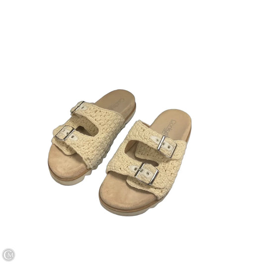 Sandals Flats By Corkys In Tan, Size: 7
