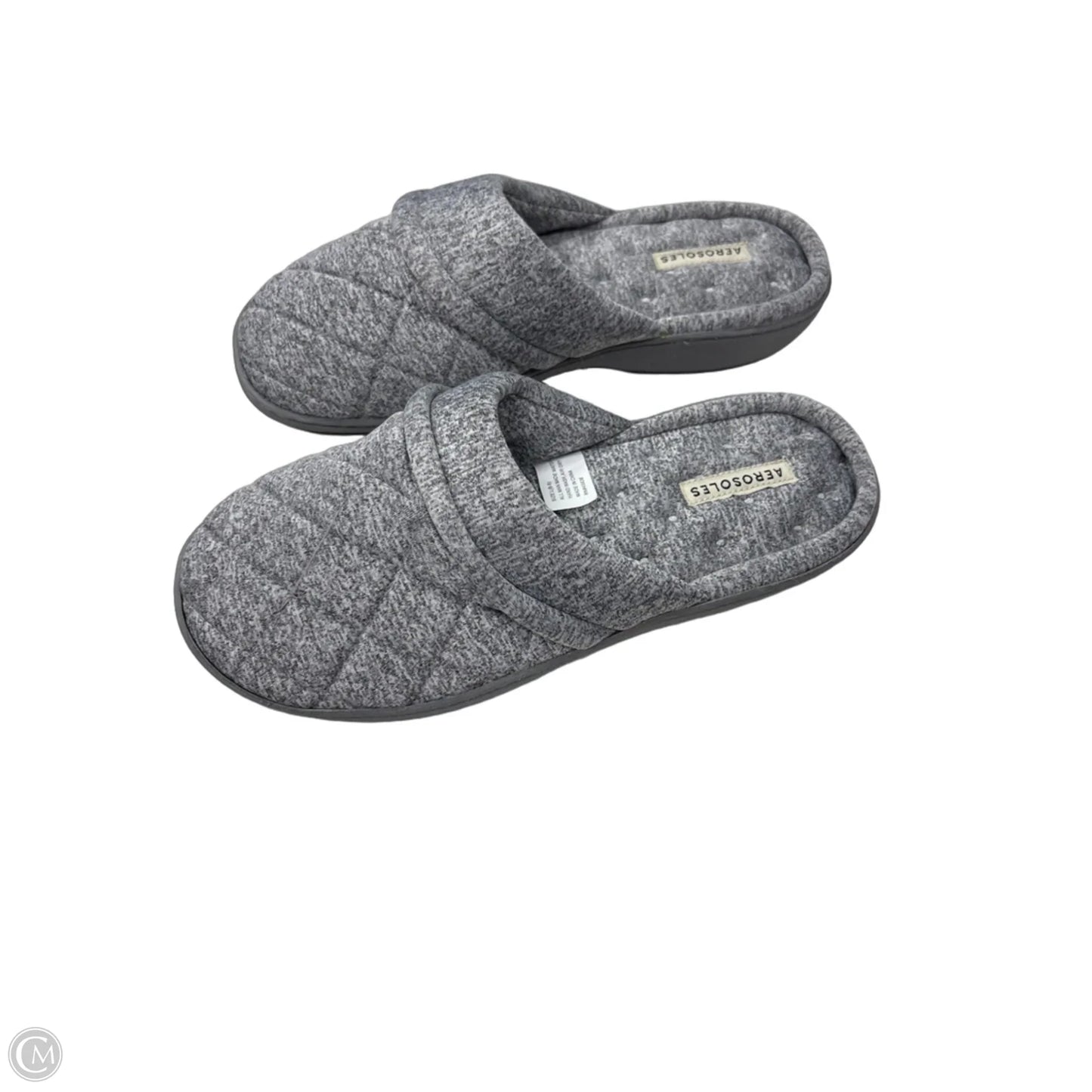 Slippers By Aerosoles In Grey, Size: 8