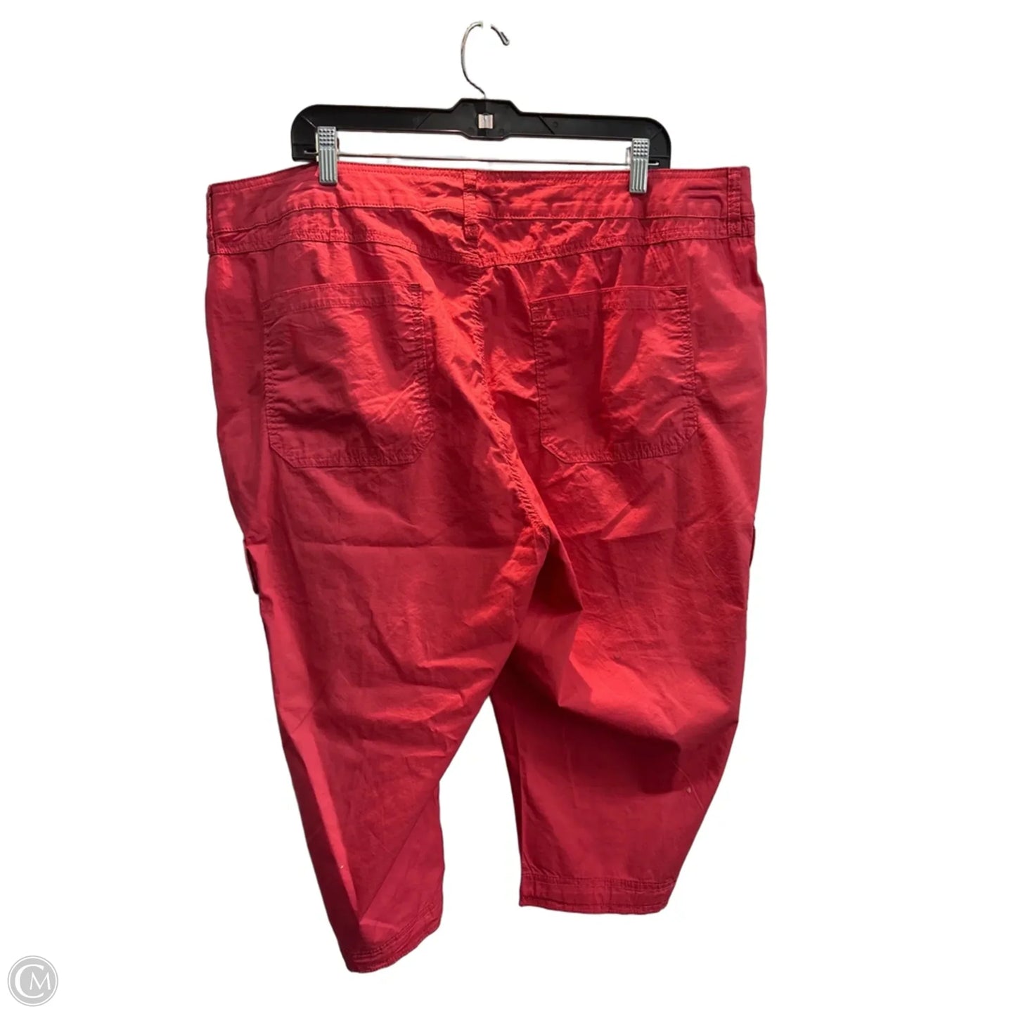 Capris By St Johns Bay In Red, Size: 20