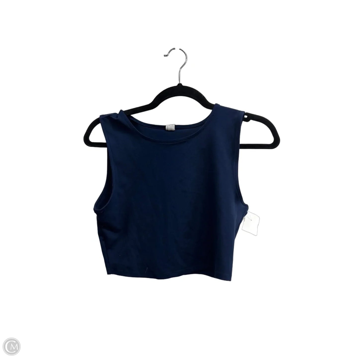 Athletic Tank Top By Yogalicious In Navy, Size: M