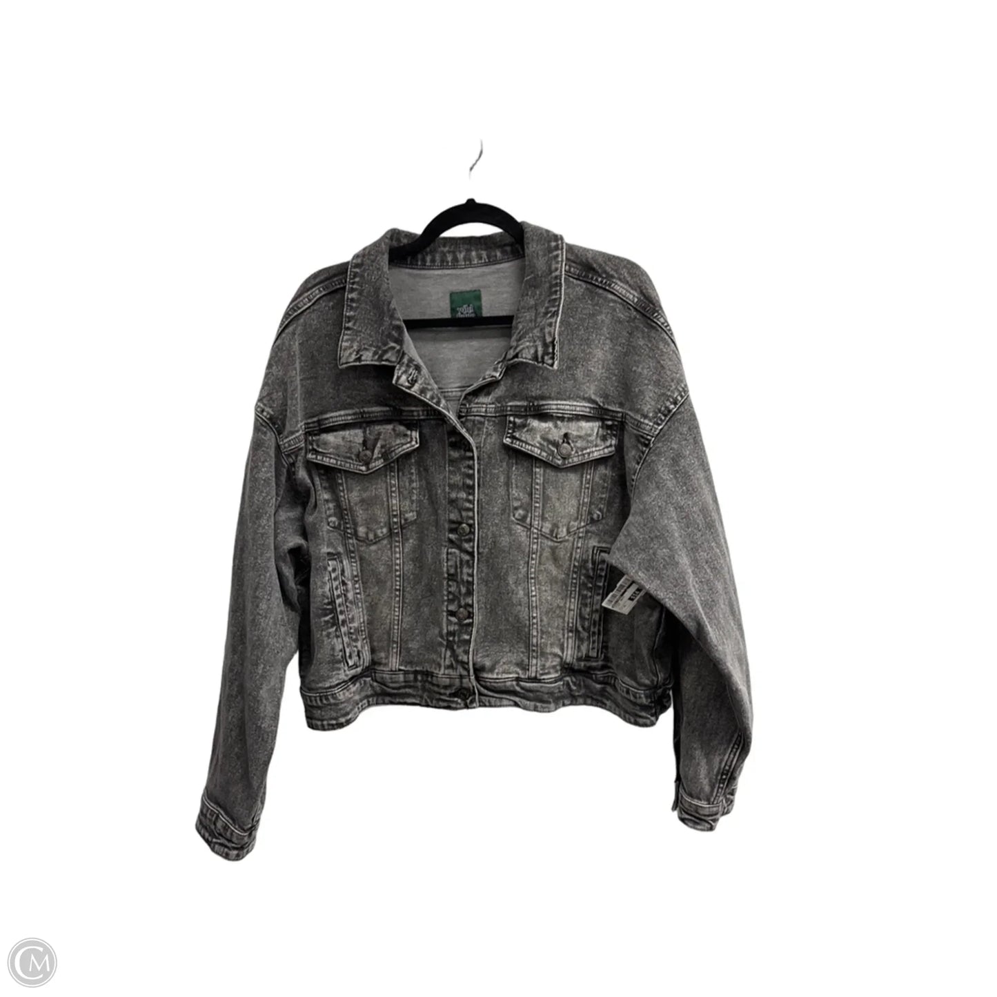 Jacket Denim By Wild Fable In Black, Size: Xl