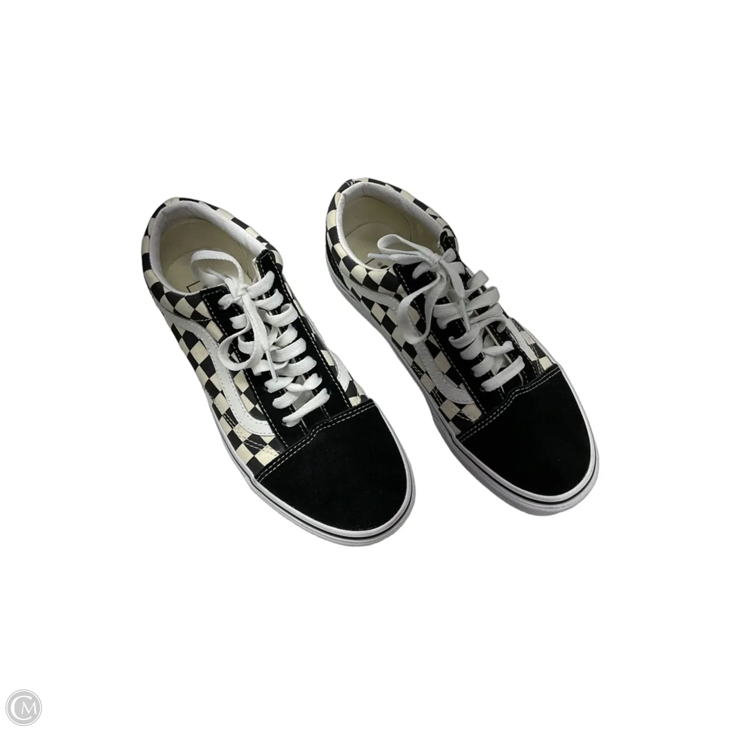 Shoes Sneakers By Vans In Checkered Pattern, Size: 8.5