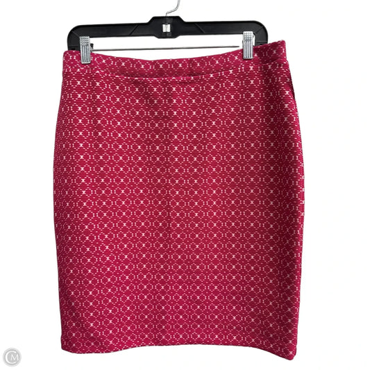Skirt Midi By Leota In Pink, Size: L