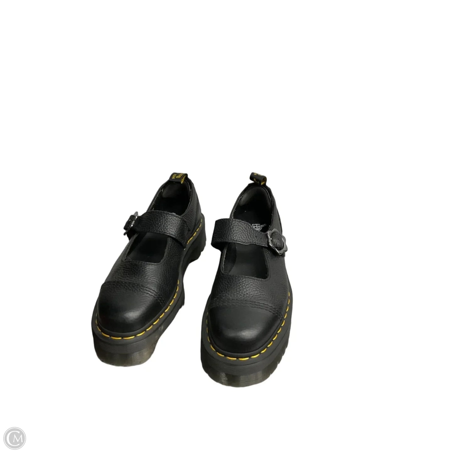 Shoes Heels Platform By Dr Martens In Black, Size: 9