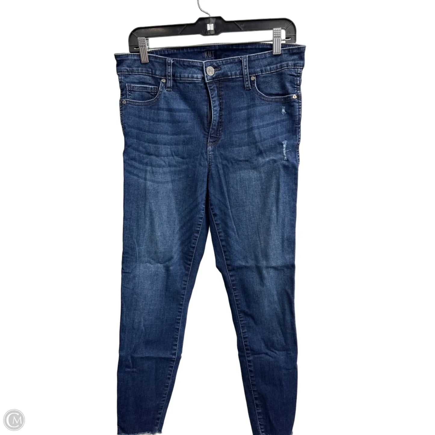 Jeans Skinny By Kut In Blue, Size: 10