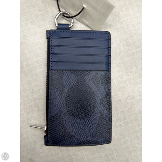Coin Purse Designer By Coach, Size: Small