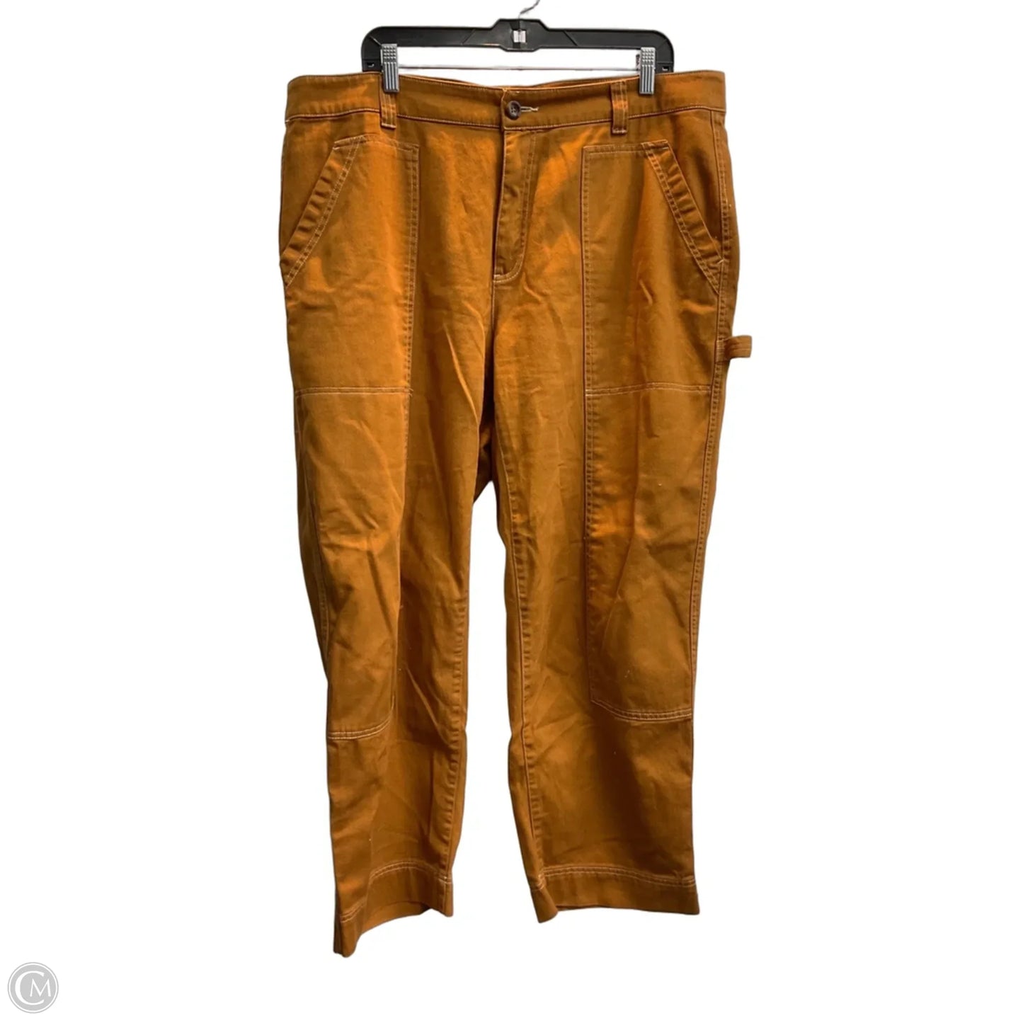 Jeans Straight By Old Navy In Orange, Size: 18