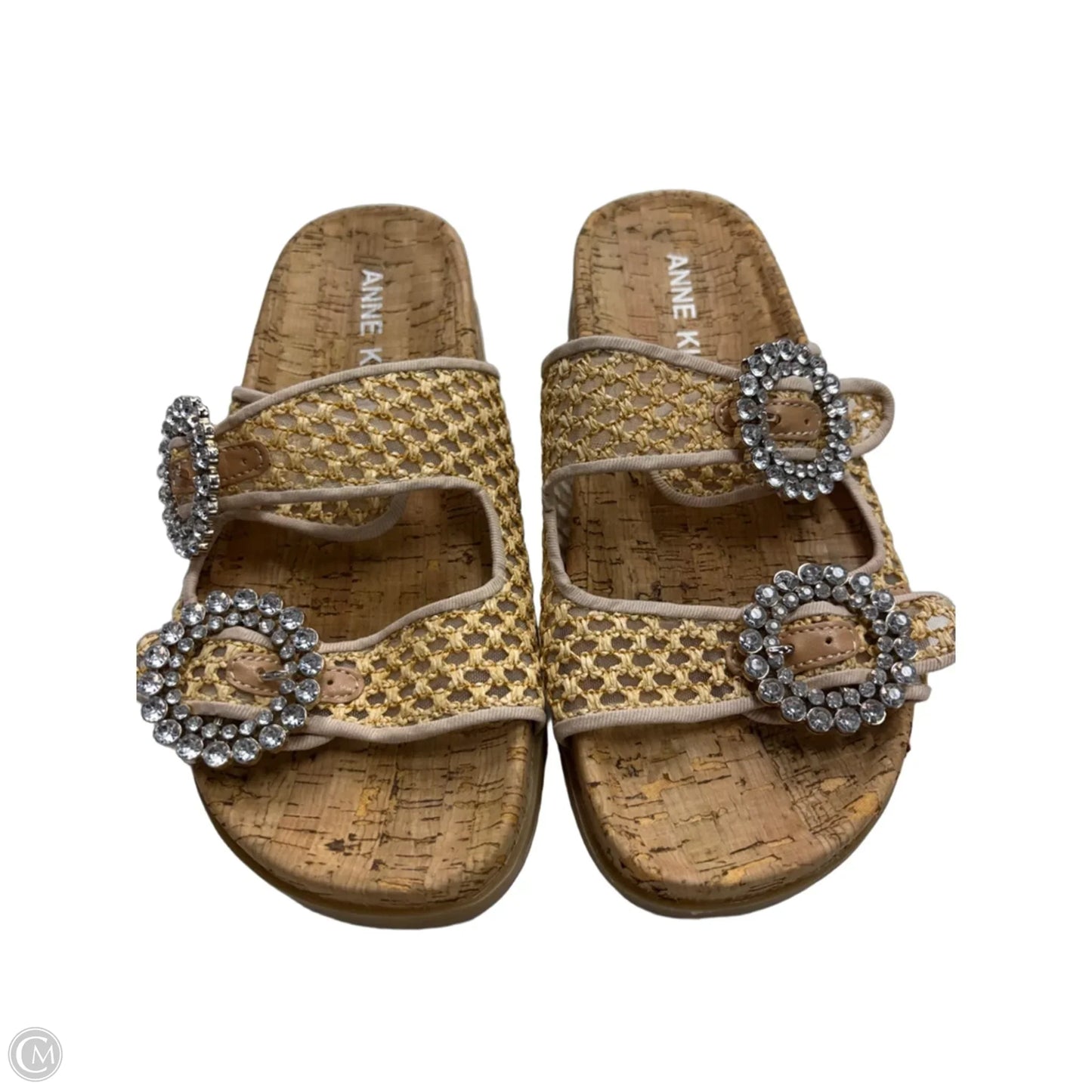 Sandals Flats By Anne Klein In Tan, Size: 6