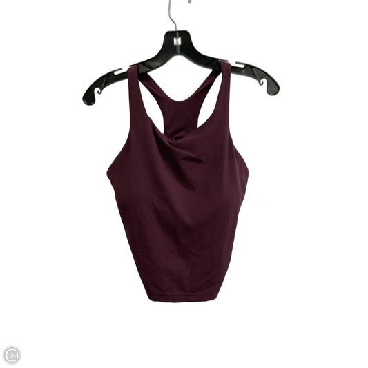 Athletic Bra By Athleta In Purple, Size: L