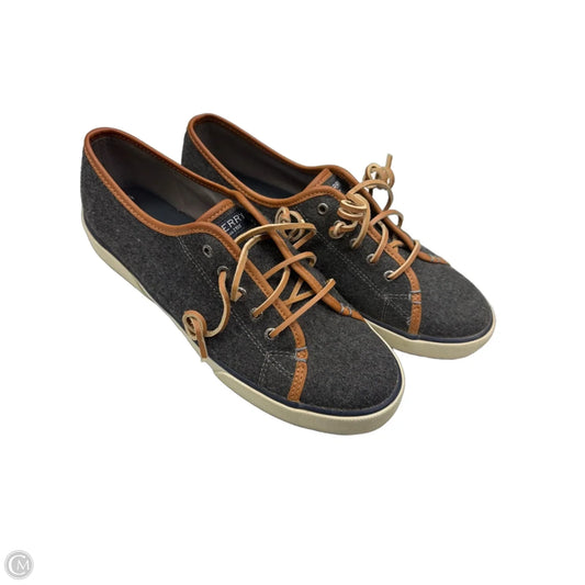 Shoes Sneakers By Sperry In Grey, Size: 10