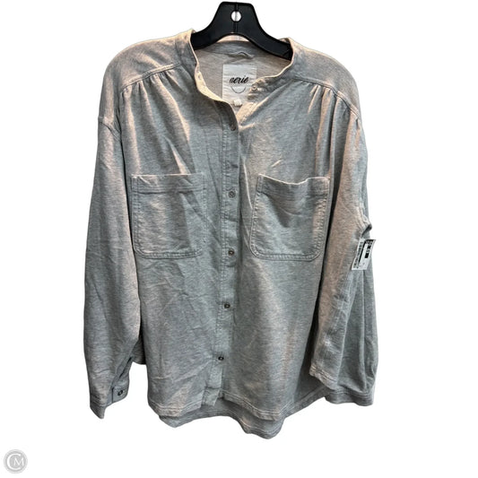 Top Long Sleeve By Aerie In Grey, Size: Xs