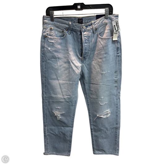 Jeans Boyfriend By Gap In Blue, Size: 8