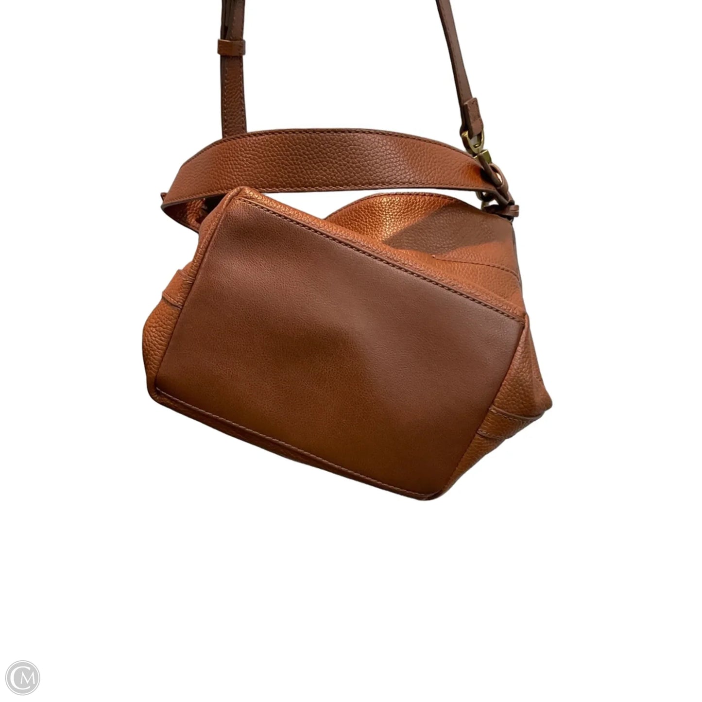 Crossbody Leather By Fossil, Size: Small