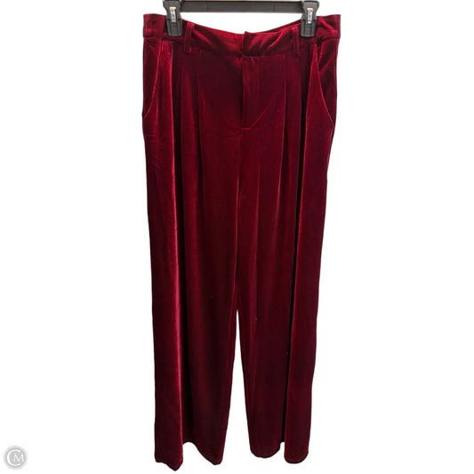 Pants Wide Leg By Lulus In Maroon, Size: 12