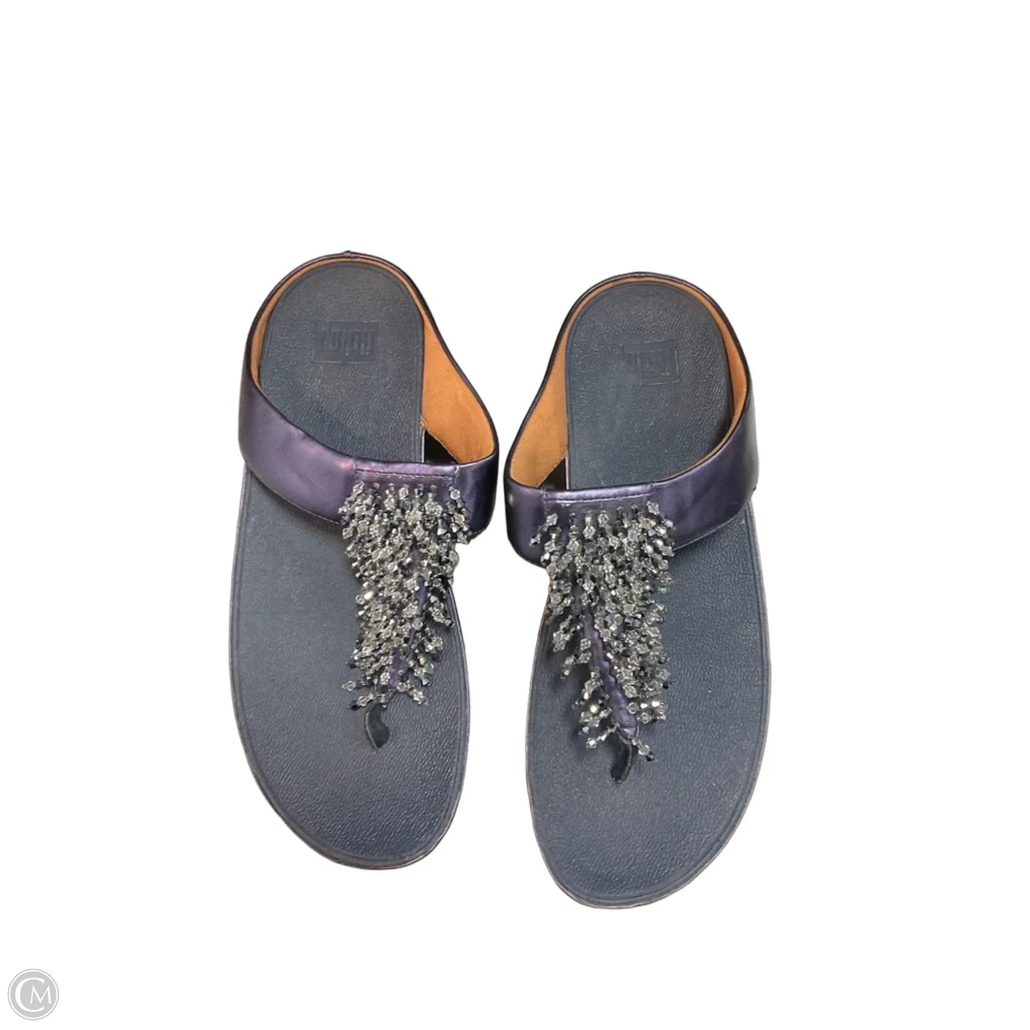 Sandals Flats By Fitflop In navy Size: 11