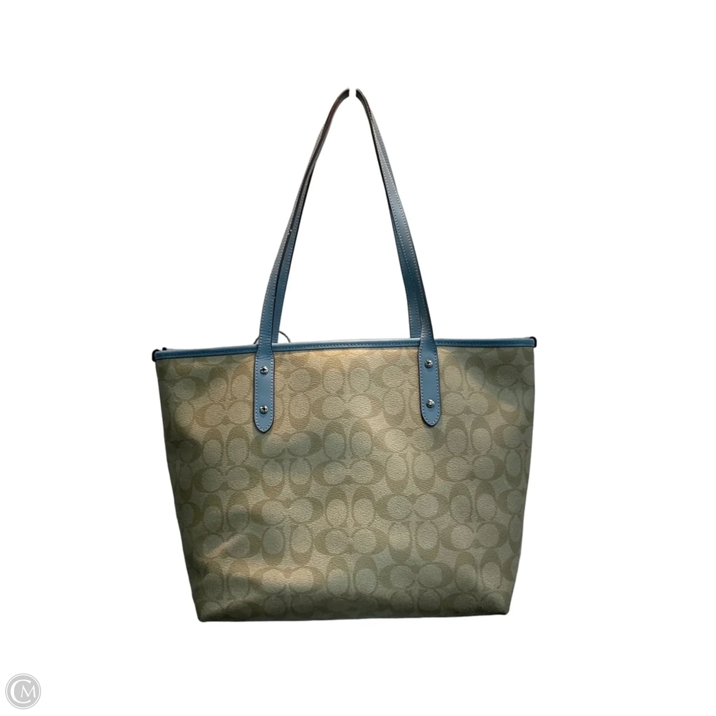 Tote Designer By Coach, Size: Medium
