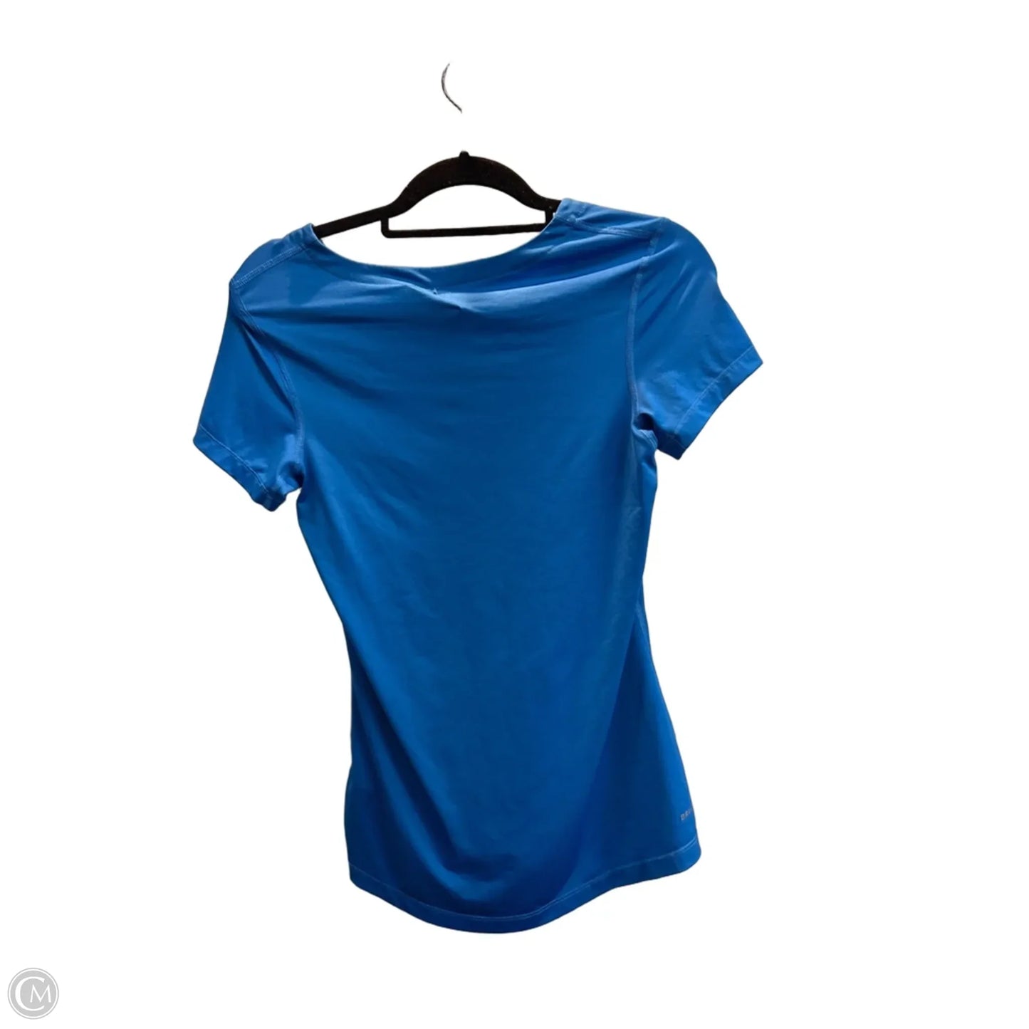 Athletic Top Short Sleeve By Nike Apparel In Blue, Size: M