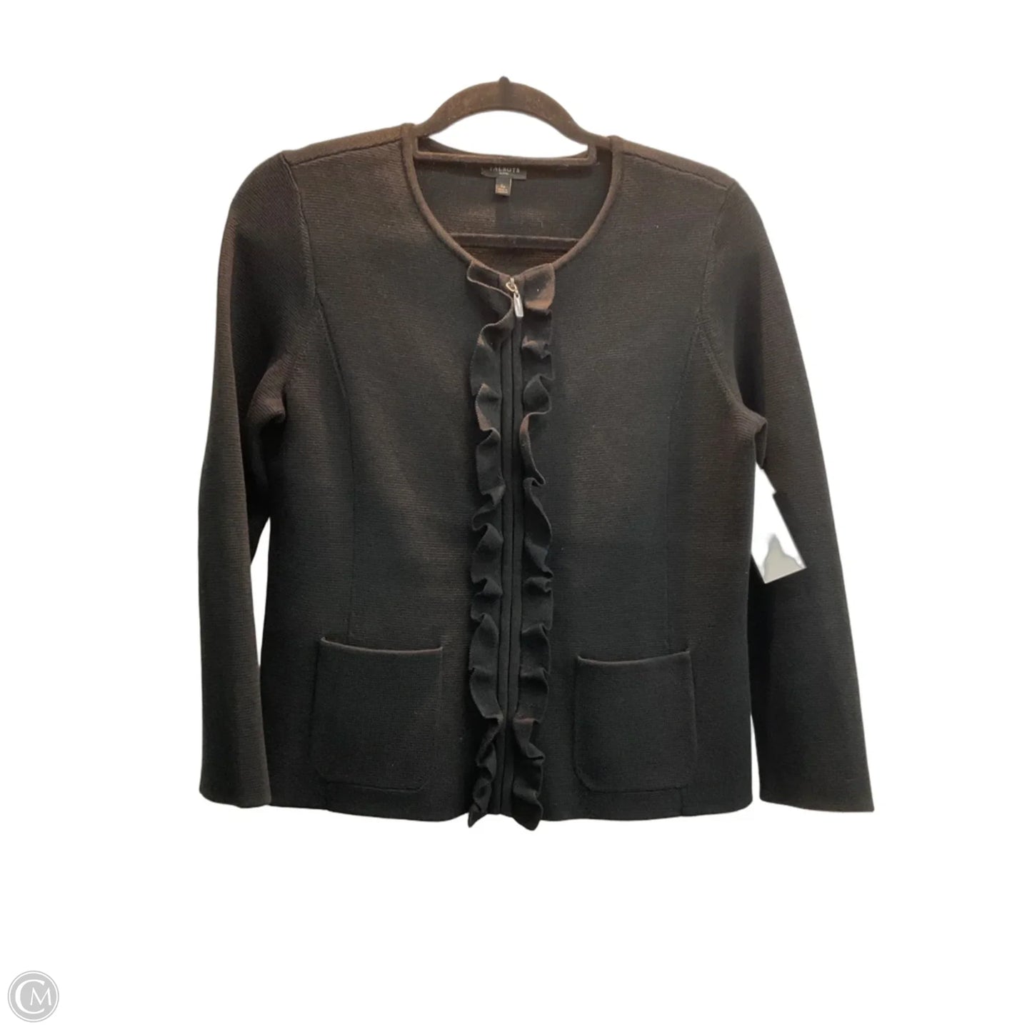 Cardigan By Talbots In Black, Size: Sp