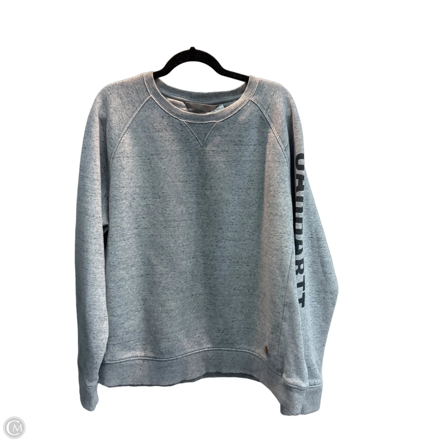 Sweatshirt Crewneck By Carhartt In Grey, Size: Xxl