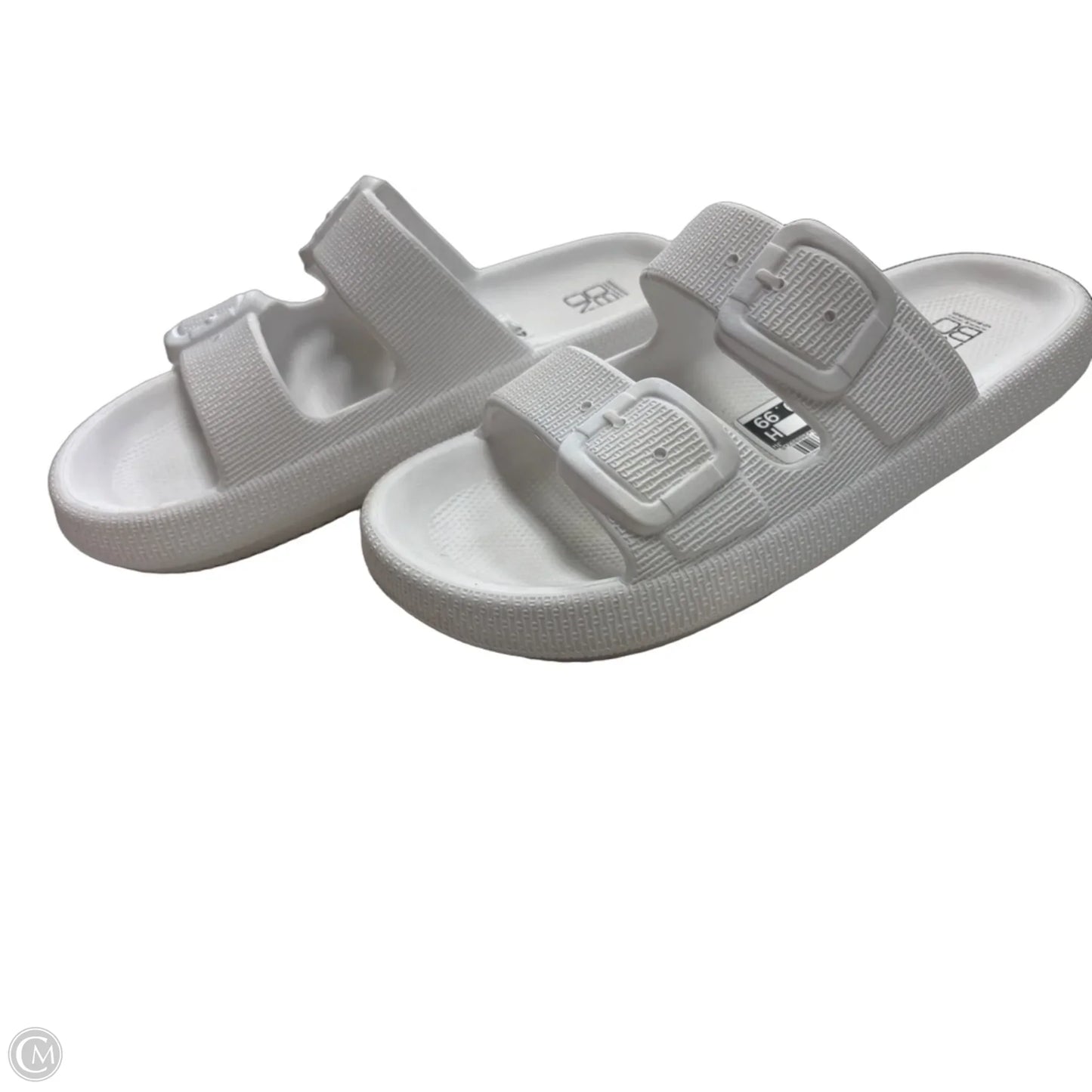 Sandals Flats By No Boundaries In White, Size: 9