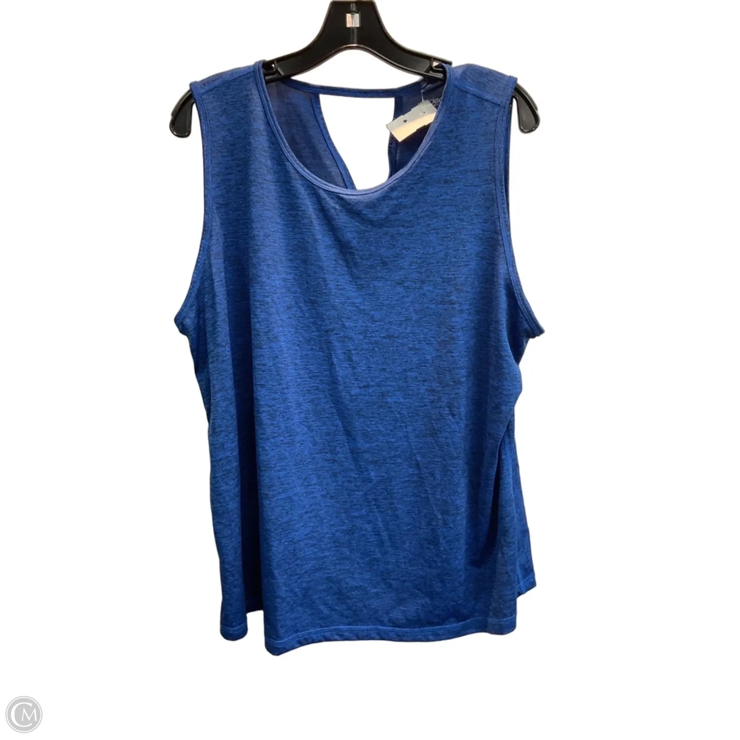Athletic Tank Top By Ideology In Blue, Size: 2x