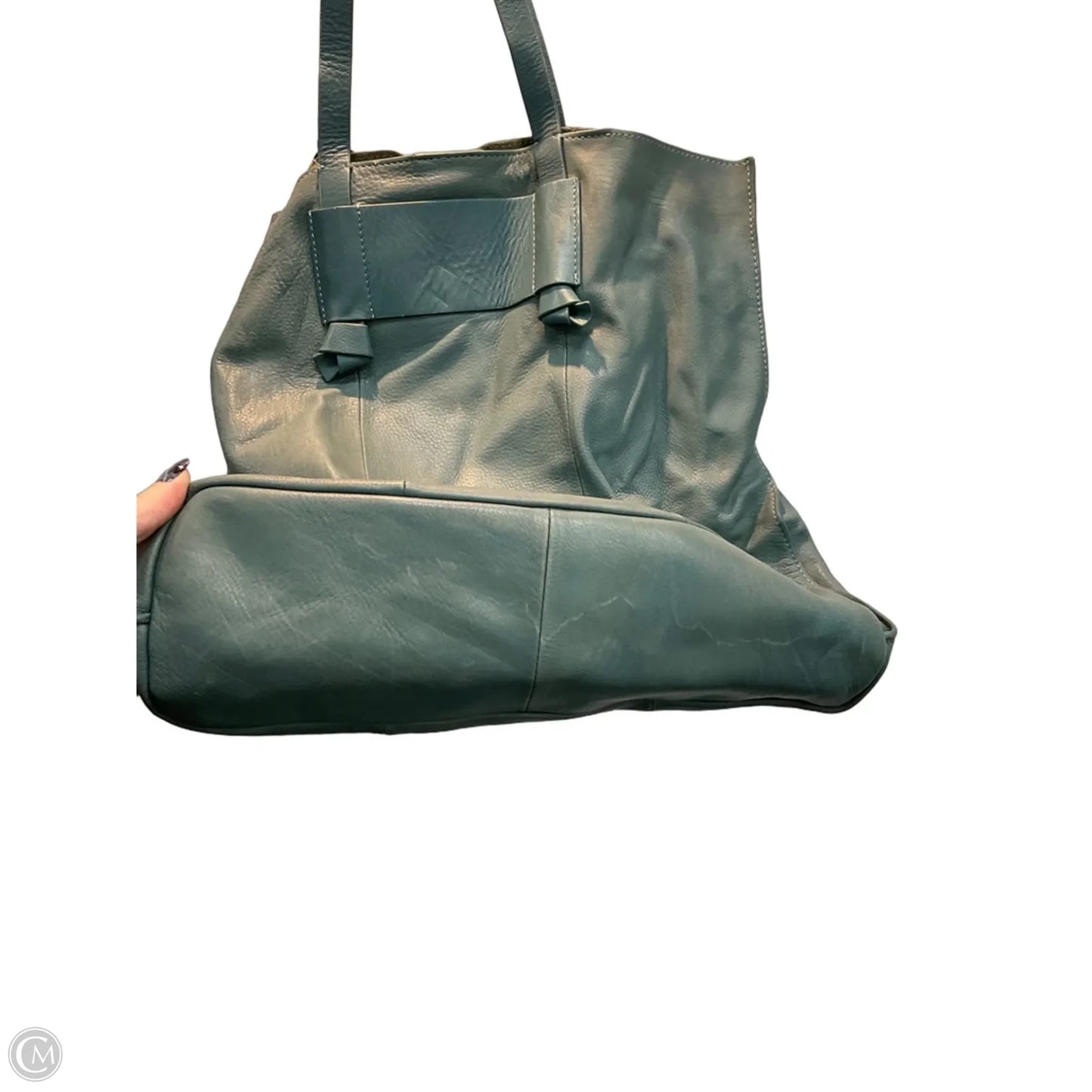 Tote Leather By Lucky Brand, Size: Large