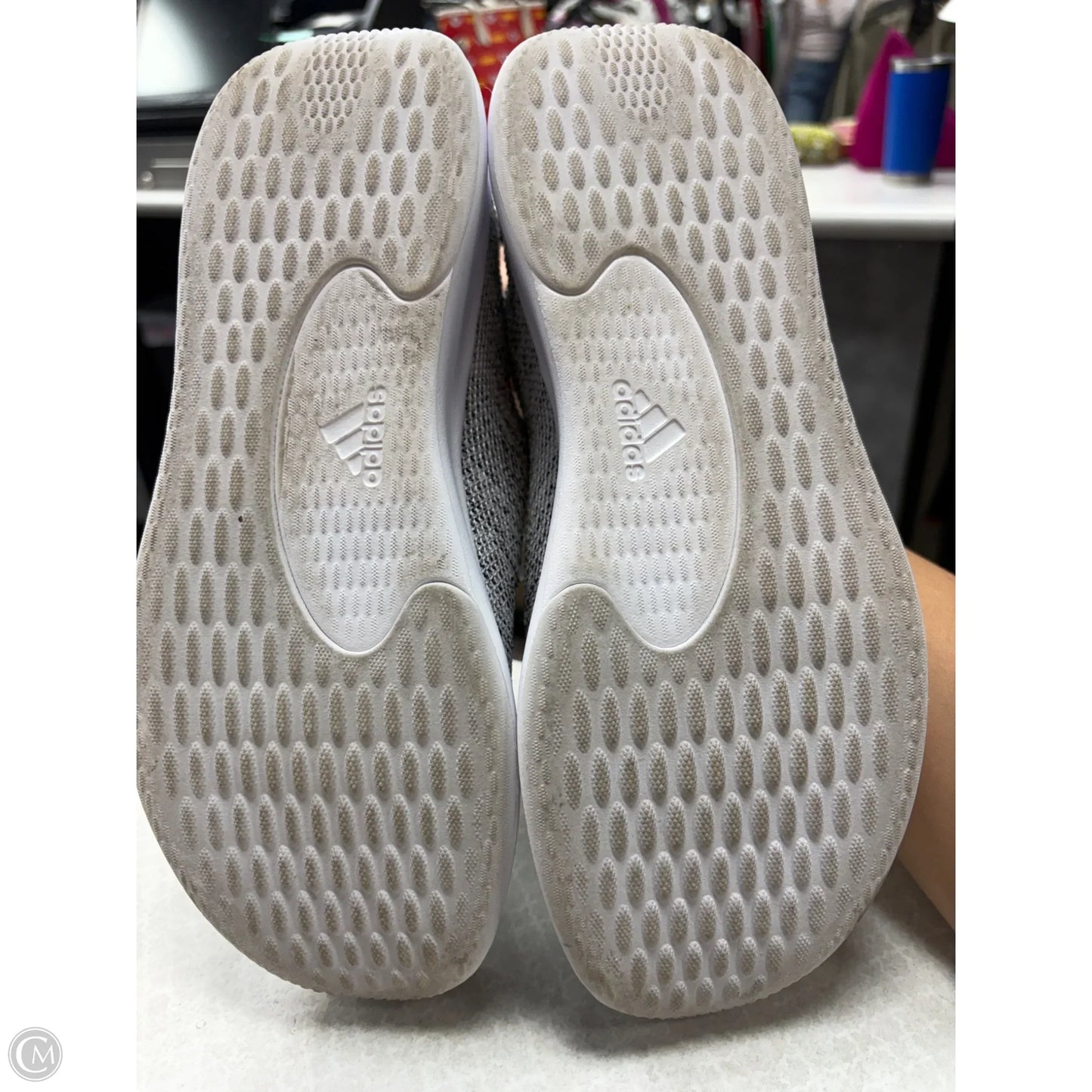 Shoes Athletic By Adidas In Black & White, Size: 8