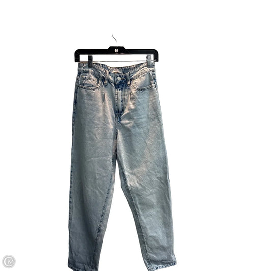 Jeans Straight By Oat In Blue, Size: 4