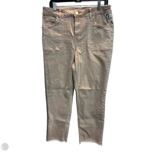 Jeans Straight By Maurices In Tan, Size: 14