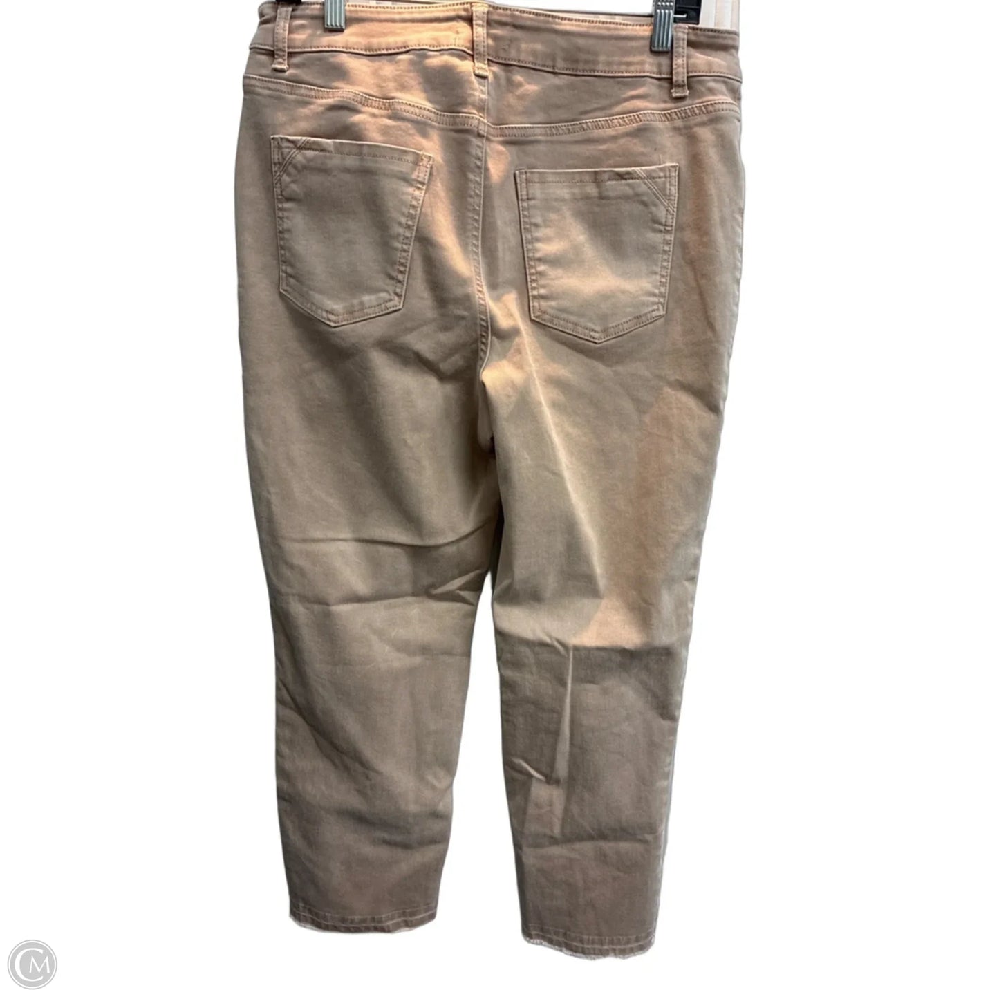 Jeans Straight By Maurices In Tan, Size: 14