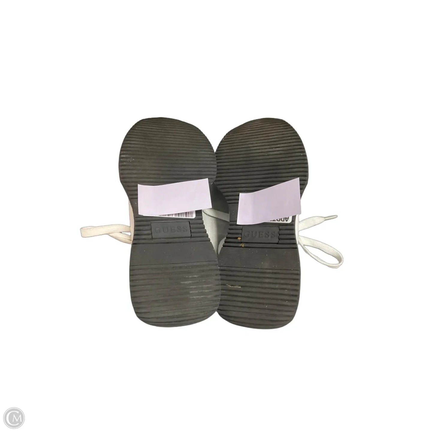 Shoes Sneakers By Guess In Black & White, Size: 8.5